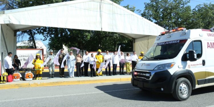 Cumple Américo al Tec Victoria; construye gimnasio