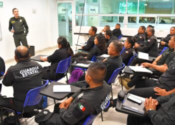 Recibe Guardia Estatal capacitación internacional de inteligencia y contrainteligencia
