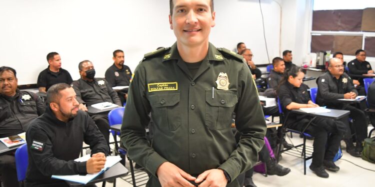 Recibe Guardia Estatal capacitación internacional de inteligencia y contrainteligencia