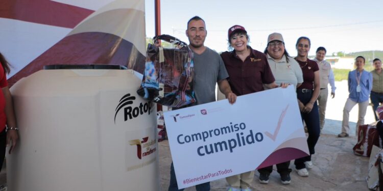 Lleva SEBIEN apoyos a familias de San Nicolás