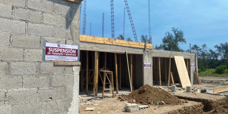 Suspende la PAUT construcción en fraccionamiento irregular de Ciudad Madero