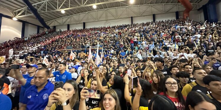 Rector de la UAT inaugura en Reynosa los Juegos Interfacultades 2024 zona norte