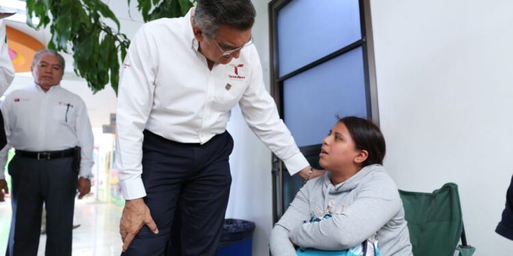 Entrega Américo tomógrafo al Hospital Infantil de Tamaulipas