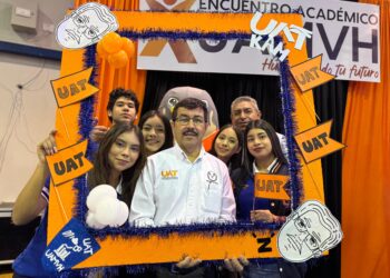 Rector de la UAT encabeza eventos del 62 aniversario de la UAM Valle Hermoso