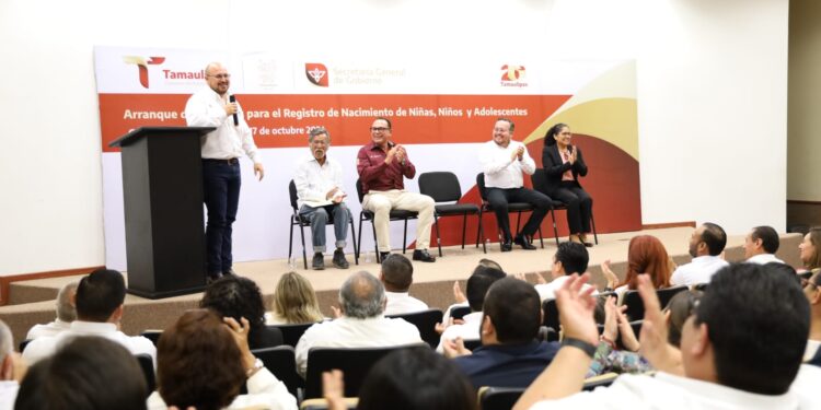 Inicia brigada para el Registro Oportuno de Nacimientos en Tamaulipas
