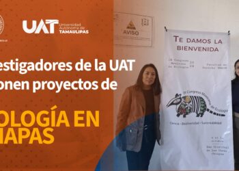 Investigadores de la UAT presentan proyectos científicos en congreso de ecología en Chiapas