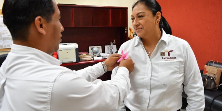 Se suma SSPT al “Mes Rosa” con acciones de prevención y detección temprana del cáncer de mama