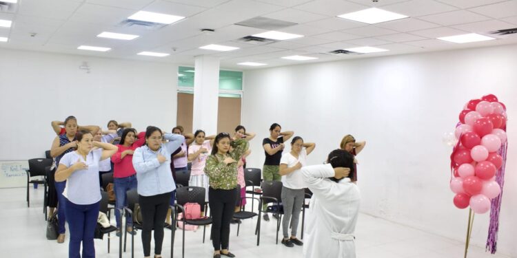 Continúa DIF Tamaulipas apoyando la lucha contra el cáncer de mama