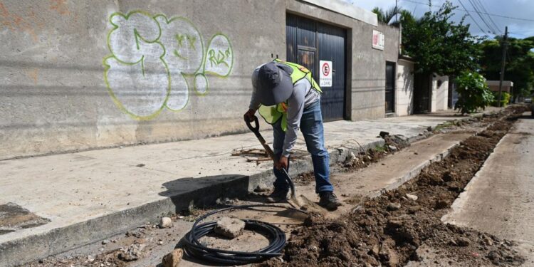 Supervisa Lalo Gattás obra hidráulica en la M. Alemán
