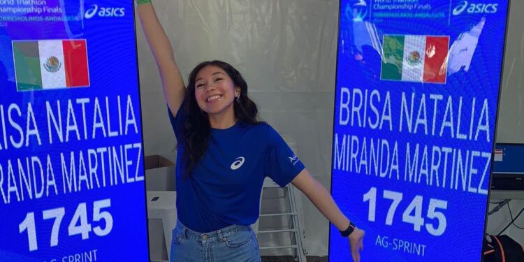 Destaca Tamaulipas en el Campeonato Mundial de Triatlón