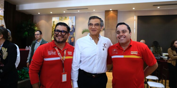 Firman convenio Gobierno de Tamaulipas y Oxxo para fortalecer seguridad