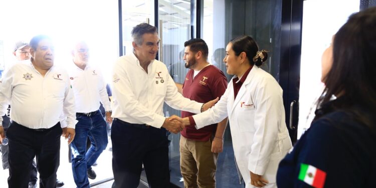 Inaugura Américo nuevo Complejo de Seguridad Pública en San Fernando