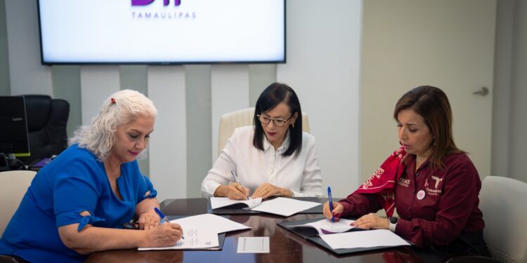 Firman DIF Tamaulipas e ITACE convenio para la fabricación de estufas ecológicas