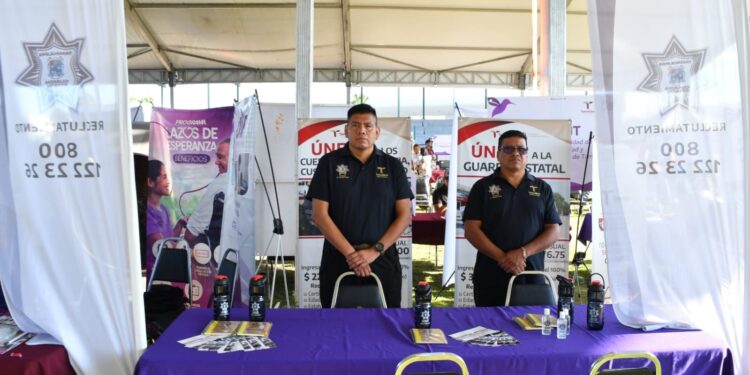 Participa SSPT en brigada “Transformando Familias” en Miguel Alemán