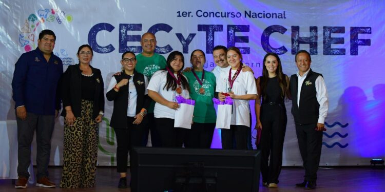 Ganan tamaulipecas tercer lugar en 1er. Concurso Nacional CECyTE Chef 2024