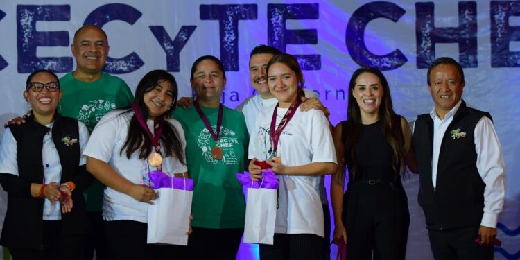 Ganan tamaulipecas tercer lugar en 1er. Concurso Nacional CECyTE Chef 2024