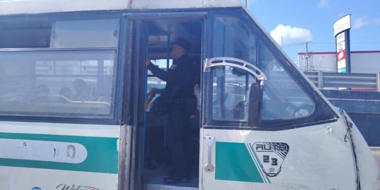 Permanente prevención del delito en transporte público por parte de la Guardia Estatal