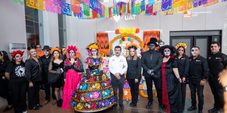 Fomenta la UAT tradiciones del Día de Muertos