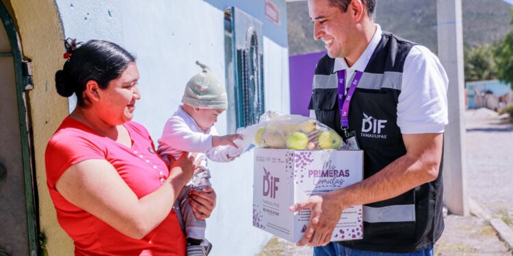 Entrega DIF Tamaulipas más de 67 mil dotaciones alimentarias en todo el estado