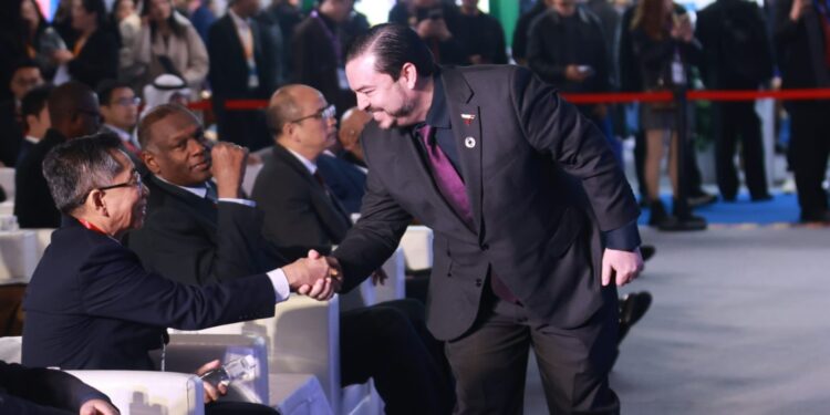 Inaugura José Ramón Silva el WOGE 2024 en la República Popular China