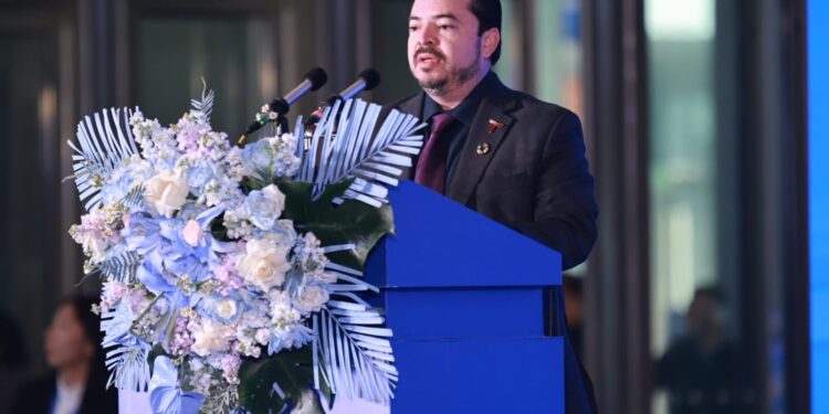 Inaugura José Ramón Silva el WOGE 2024 en la República Popular China