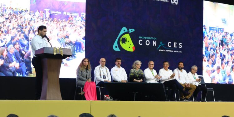 Inaugura gobernador Américo Villarreal Congreso Nacional de Actividades Espaciales 2024