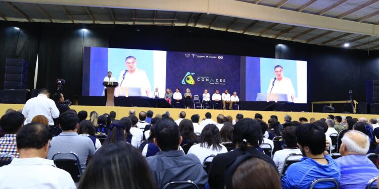 Inaugura gobernador Américo Villarreal Congreso Nacional de Actividades Espaciales 2024