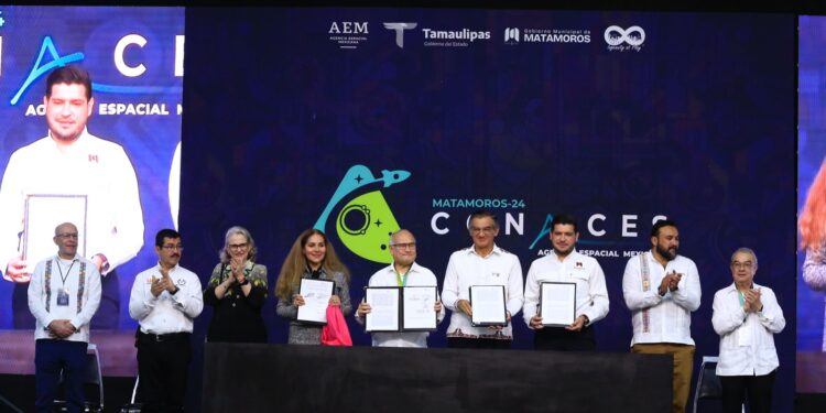 Inaugura gobernador Américo Villarreal Congreso Nacional de Actividades Espaciales 2024