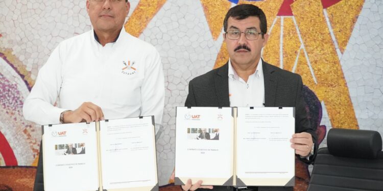 La UAT y su sindicato académico fortalecen acuerdos laborales