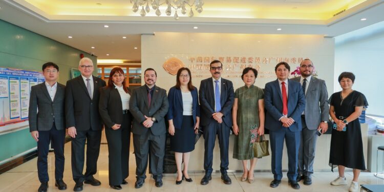 Firma Tamaulipas carta de intención con el Consejo Chino de Promoción del Comercio Internacional