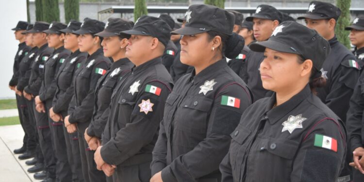 Destaca diputada local equidad de género en las filas de la Guardia Estatal