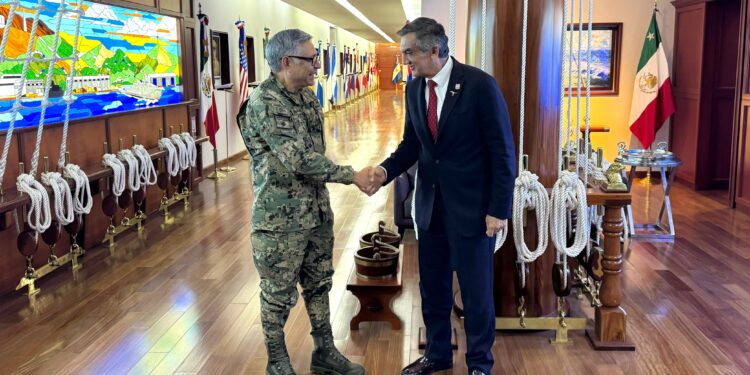 Se reúne gobernador de Tamaulipas con presidenta Claudia Sheinbaum
