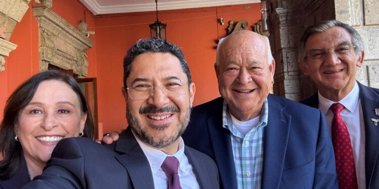 Se reúne gobernador de Tamaulipas con presidenta Claudia Sheinbaum