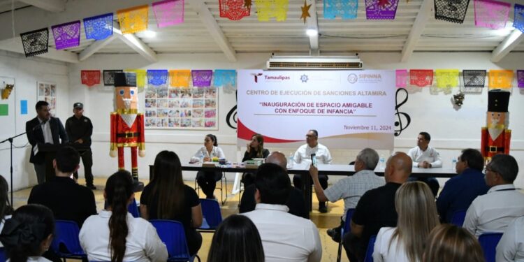 Inauguran Espacio Amigable con Enfoque de Infancia en CEDES Altamira