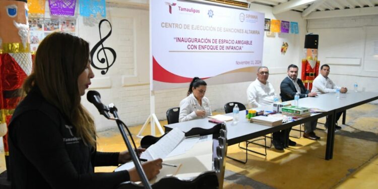 Inauguran Espacio Amigable con Enfoque de Infancia en CEDES Altamira