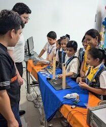 Participa la UAT en feria infantil de la ciencia en Reynosa