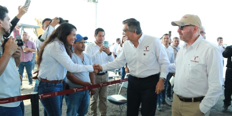 Inicia Américo construcción de planta potabilizadora para mejorar abasto de agua a Ciudad Victoria