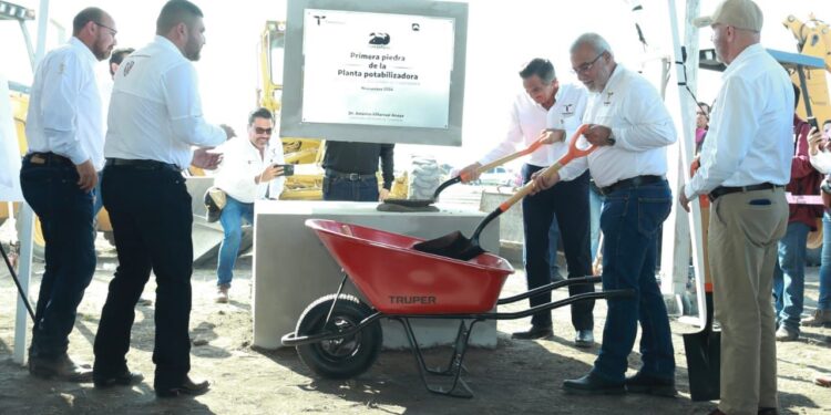 Inicia Américo construcción de planta potabilizadora para mejorar abasto de agua a Ciudad Victoria