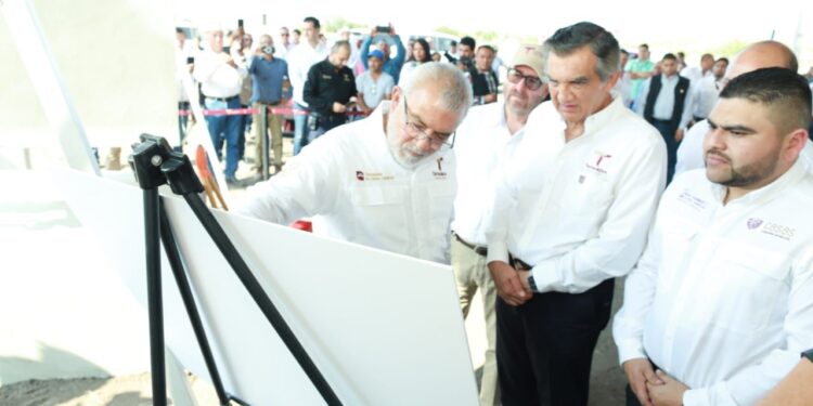 Inicia Américo construcción de planta potabilizadora para mejorar abasto de agua a Ciudad Victoria
