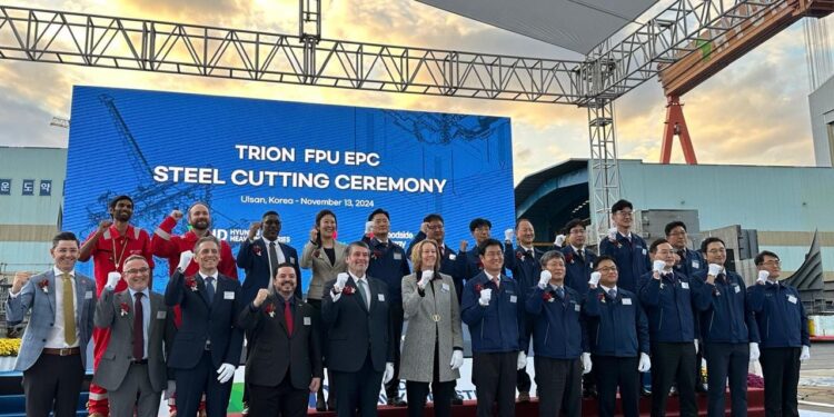 Arranca en Corea construcción de plataforma marítima de producción destinada a Tamaulipas