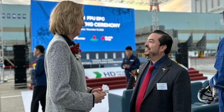 Arranca en Corea construcción de plataforma marítima de producción destinada a Tamaulipas