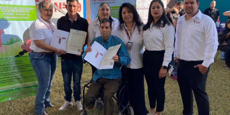 Realizan en Valle Hermoso, «Brigada para el Registro Oportuno de Nacimiento de Niñas, Niños, Adolescentes y Adultos Mayores»