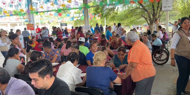 Llega Mercado del Bienestar al ejido La Libertad en Victoria