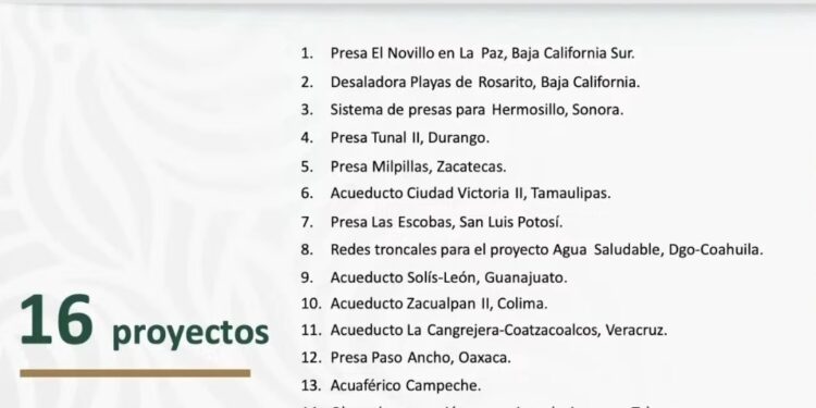 Confirma presidenta Claudia Sheinbaum acueducto para Victoria