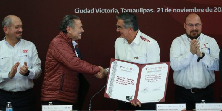 Inicia en Tamaulipas Programa de Vivienda para el Bienestar; se edificarán 43 mil casas y otorgarán 55 mil créditos