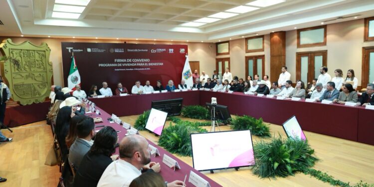 Inicia en Tamaulipas Programa de Vivienda para el Bienestar; se edificarán 43 mil casas y otorgarán 55 mil créditos