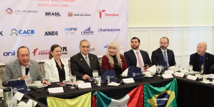 Refuerza Tamaulipas lazos comerciales con Brasil y Colombia