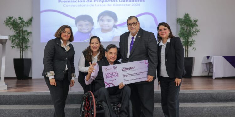 Premia DIF Tamaulipas a las organizaciones ganadoras de la convocatoria Lazos del Bienestar 2024