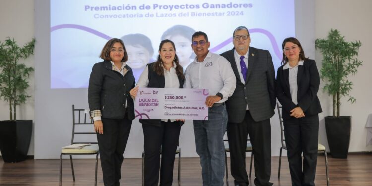 Premia DIF Tamaulipas a las organizaciones ganadoras de la convocatoria Lazos del Bienestar 2024