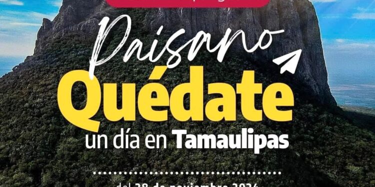 Inicia Turismo campaña “Paisano Quédate un Día en Tamaulipas”
